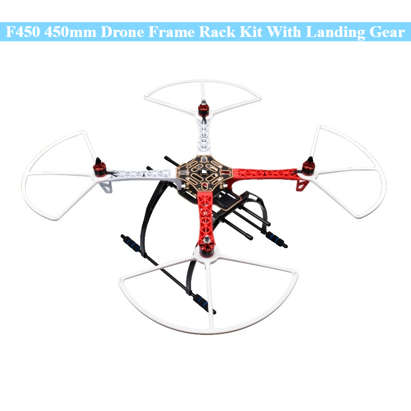Drone Kit Build Yourself - ชุดโครงสร้างโดรน F450 ขนาด 450 มม. พร้อมขาตั้ง