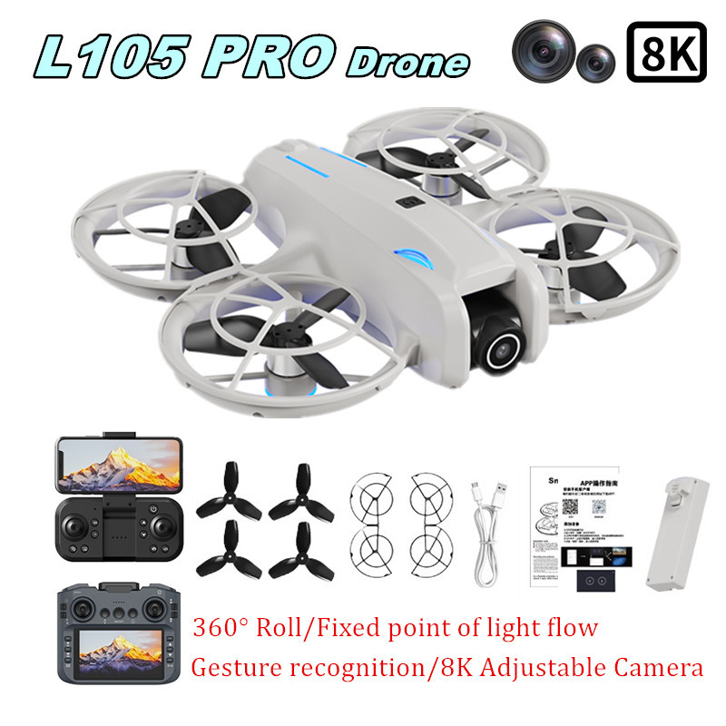Drone Kit With Camera - โดรน L105 PRO รุ่น Duel เลนส์