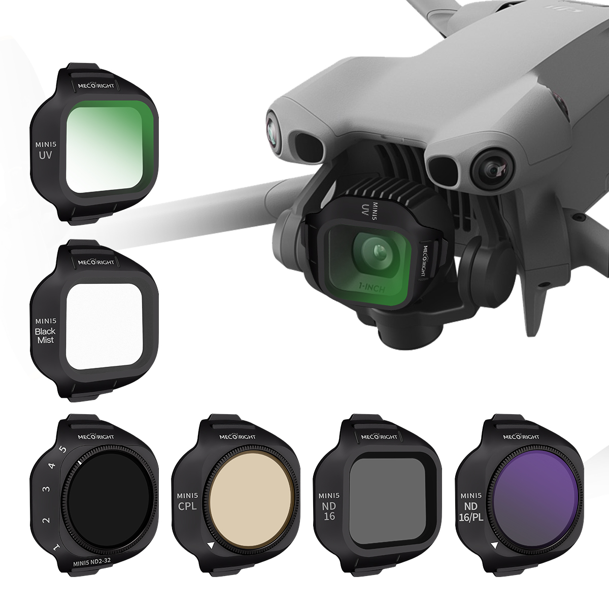 Drone Kit Build Yourself - ชุดฟิลเตอร์ Mecoright สำหรับ DJI Mini5 Pro