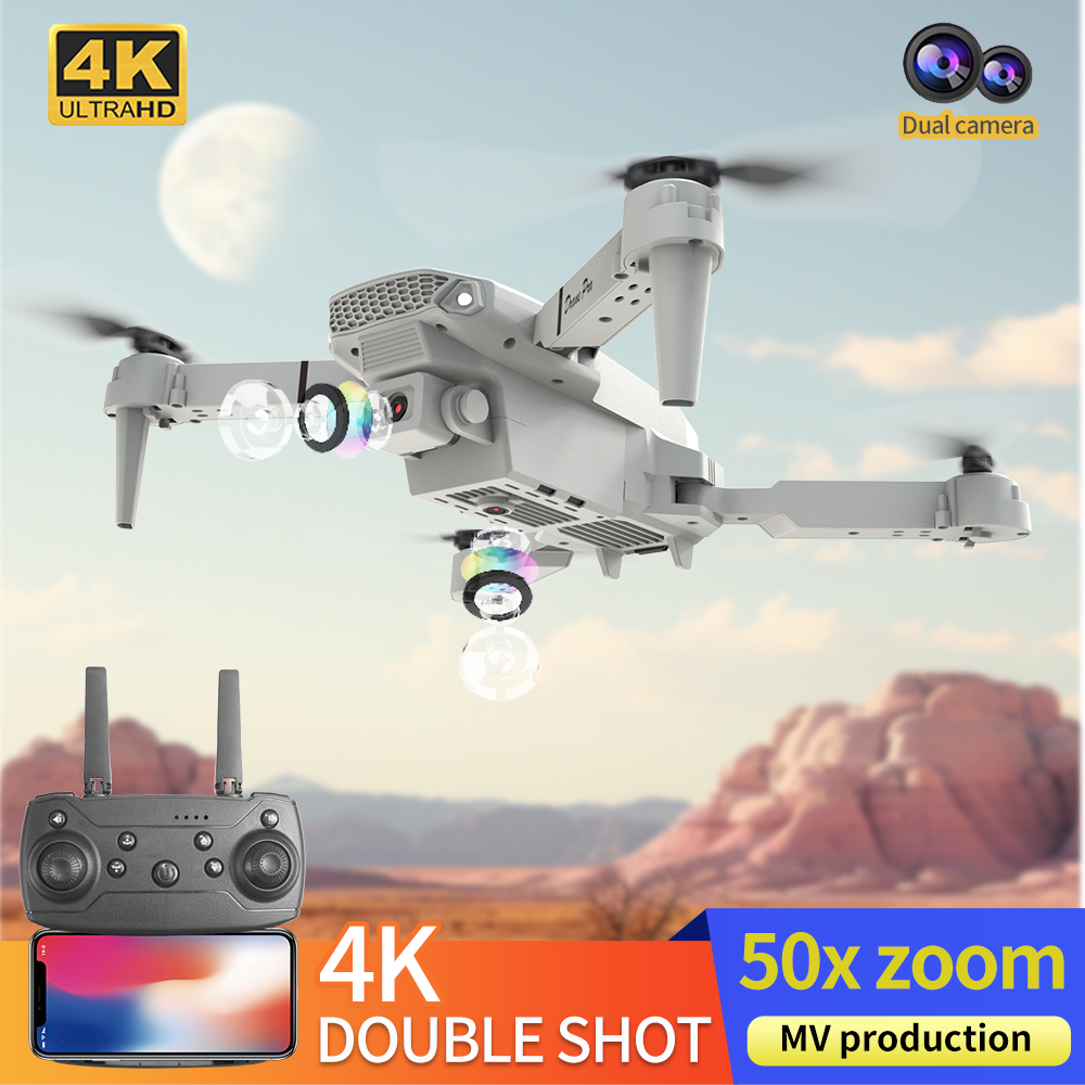 โดรนรุ่นใหม่ E88 ปี 2026 ระดับ - Drone Kit With Camera บทวิจารณ์และราคา