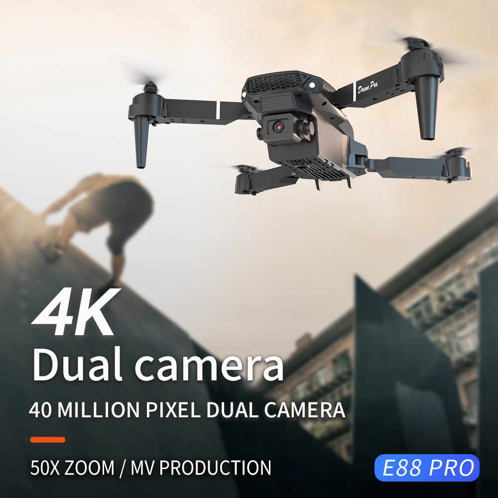 โดรนรุ่นใหม่ E88 ปี 2026 ระดับ - Drone Kit With Camera บทวิจารณ์และราคา