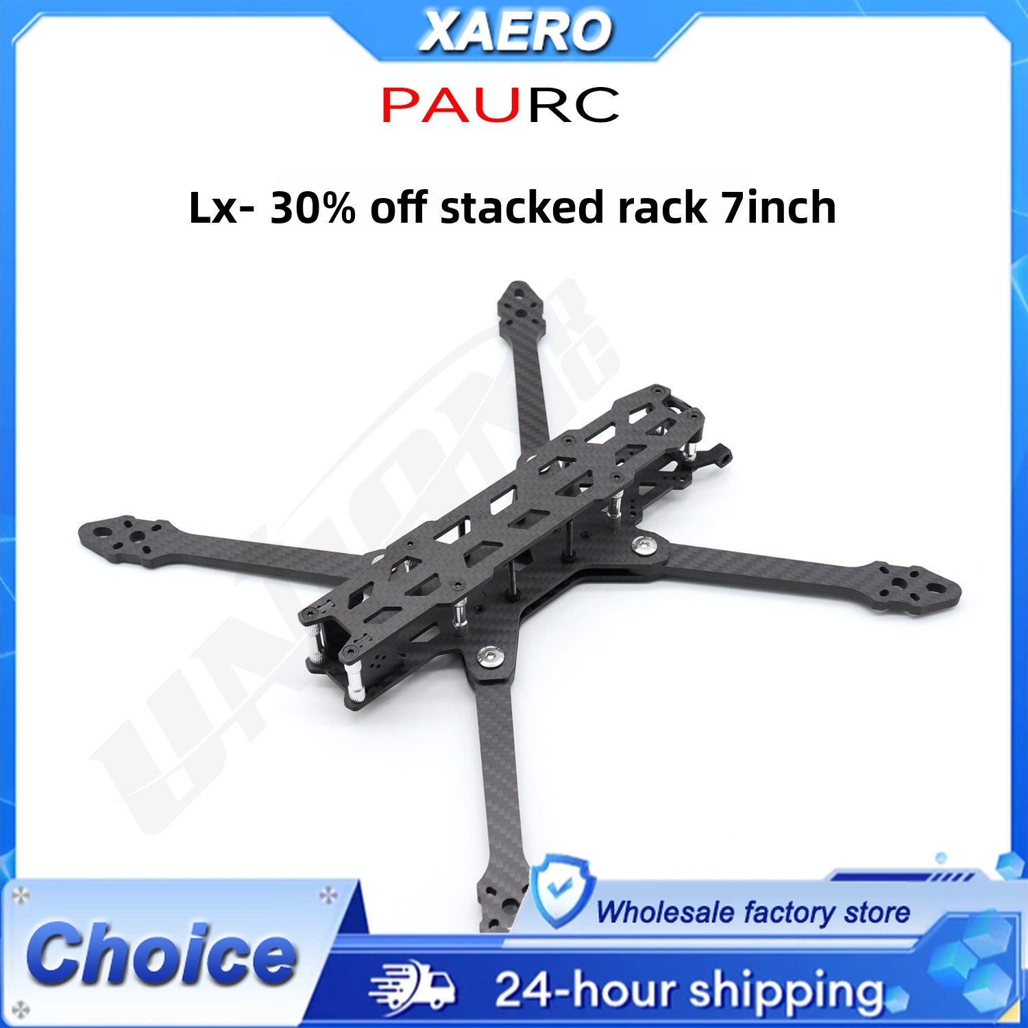 PAURC LX-7 โครงโดรนพับได้ขนาด  - Drone Kit Octocopter บทวิจารณ์และราคา